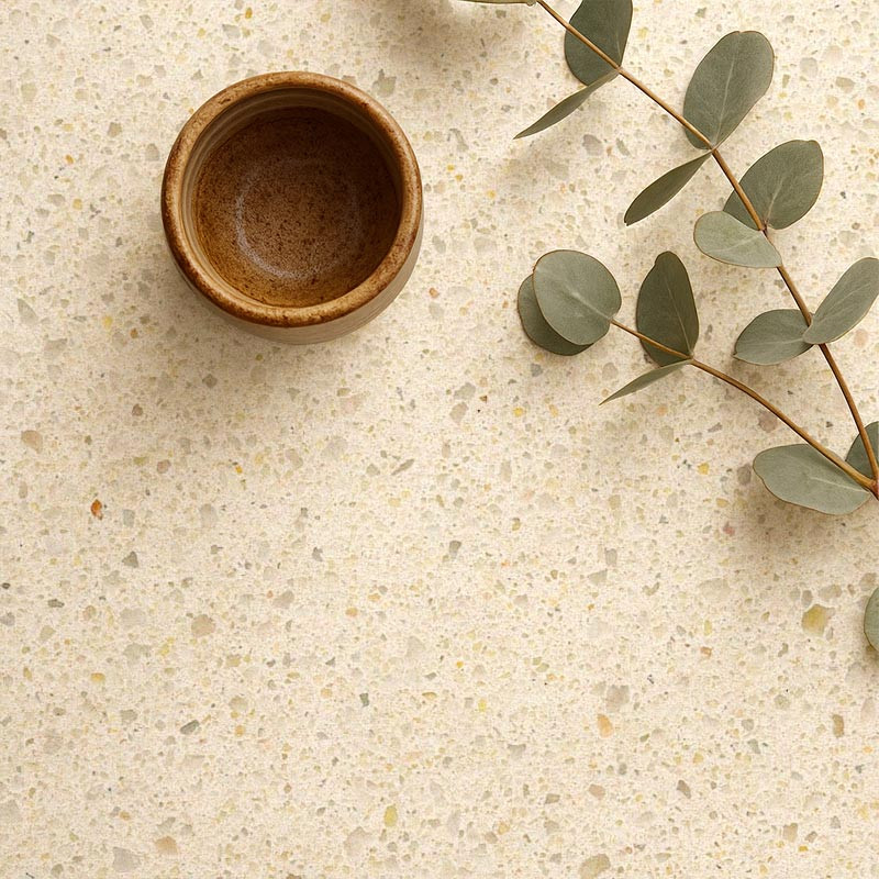 Plan de travail en Quartz Silestone® Blanco city